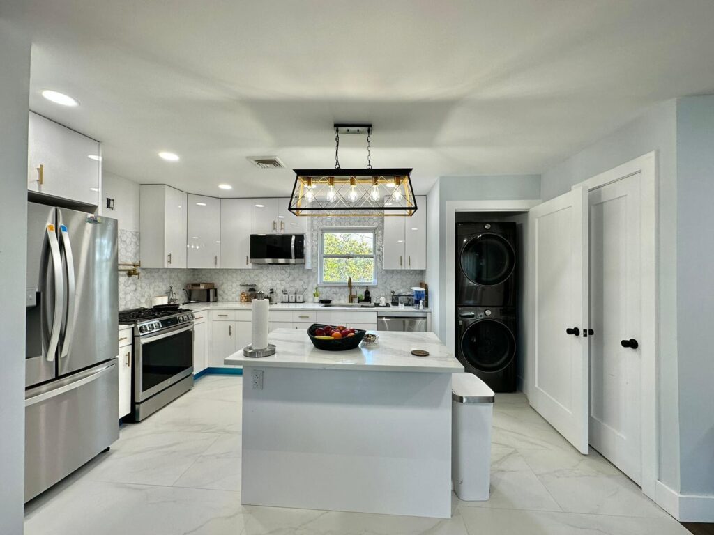 Custom kitchen design services in Brooklyn by SpeedWay Construction Corp—crafted to match your lifestyle and space.